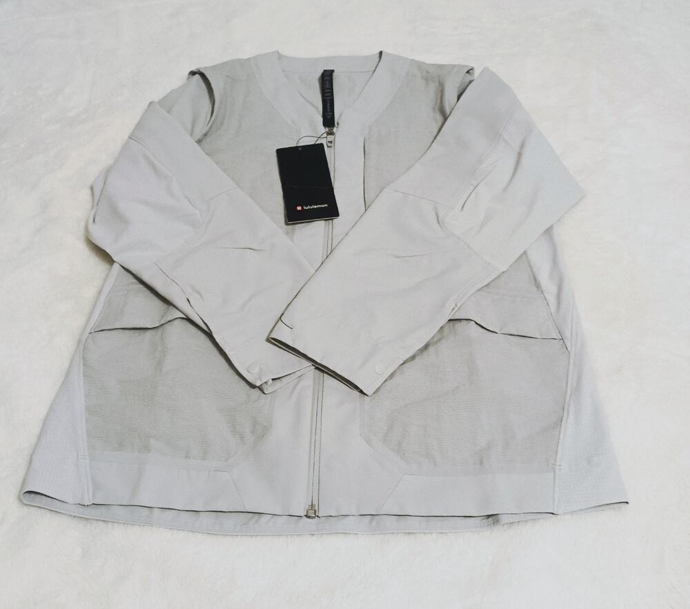 NWT Lululemon Mens S Hiking Convertible Bomber Jacket Vest Windbreaker Gorpcore